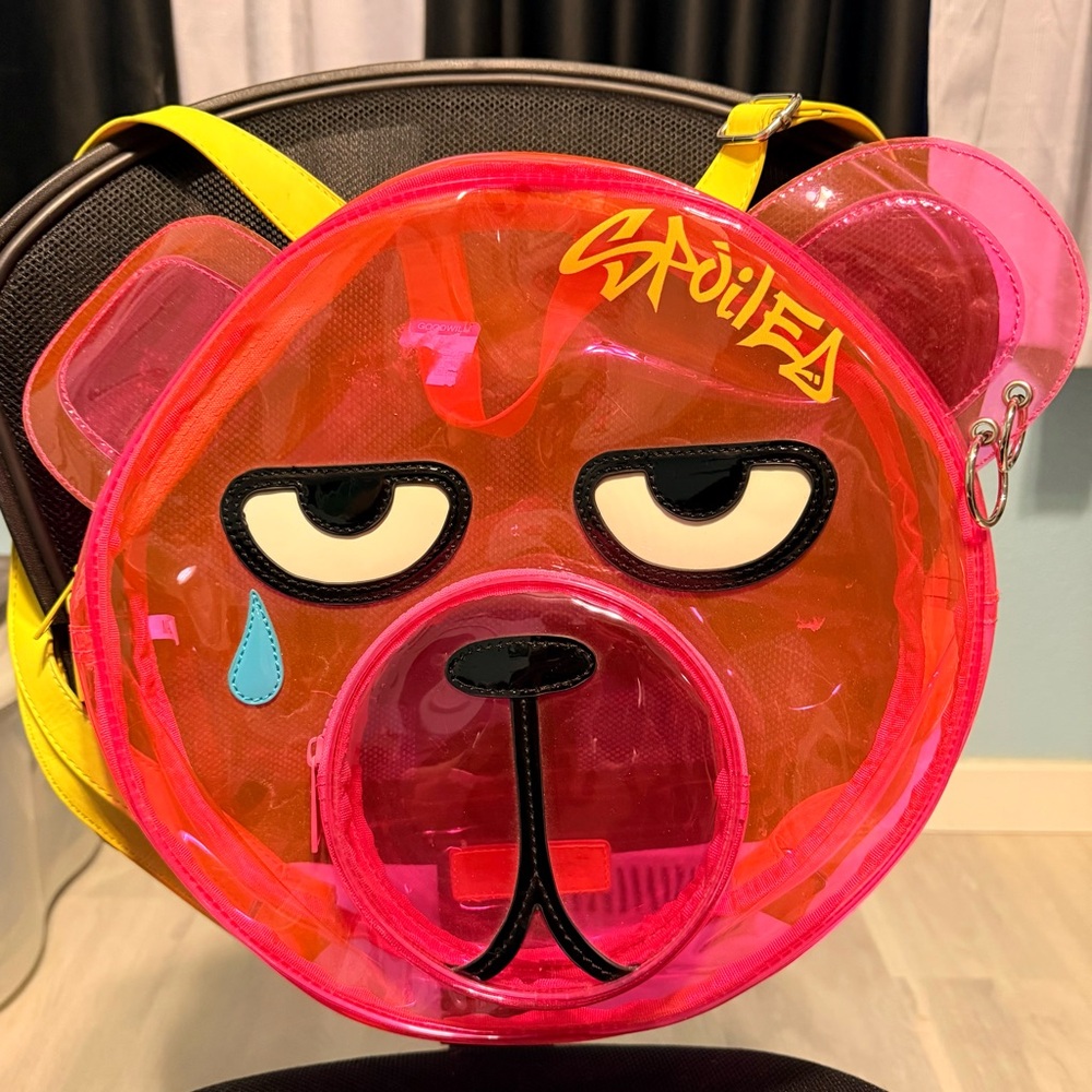 Horoscopez Spoiled Bear
Clear Backpack